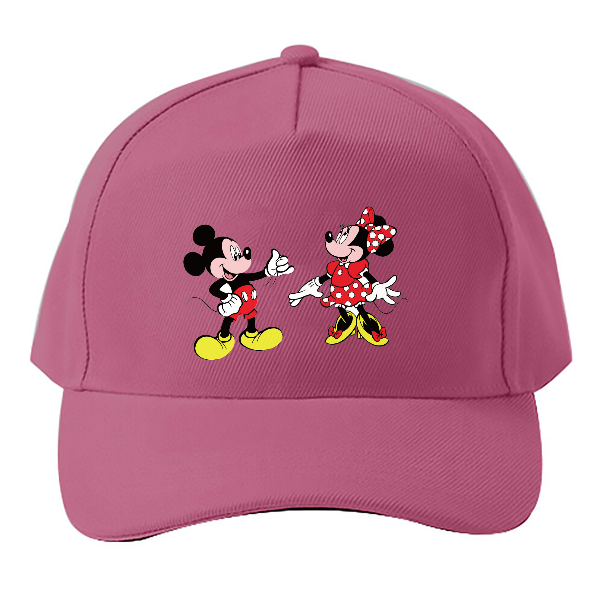 （画像用） ミッキーマウス Mickey Mouse ベースボールキャップ 綿100％ 男女兼用 帽子 スポーツ